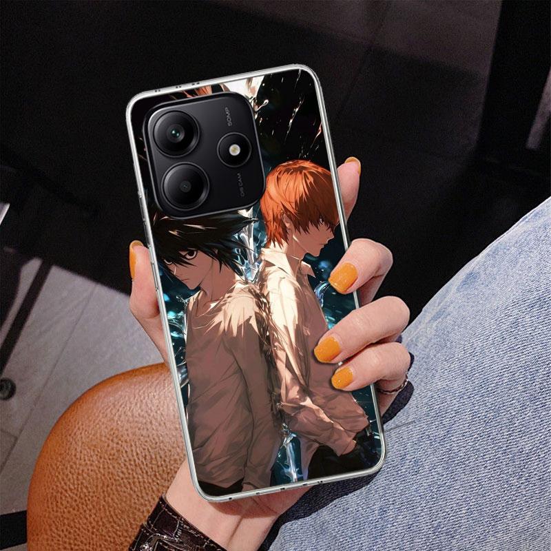 N-Note D-Death Anime Ryuk Phone Case For Xiaomi Redmi Note 15 14 13 12S 12 11 Pro Plus 14S 11S 11E 10 10S 11T 5G Personalized Co
