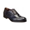 Ferragamo Baron Leather Oxford Blue