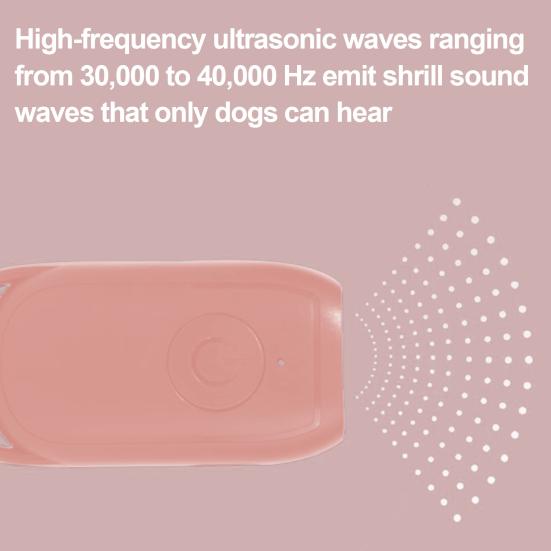 Zařízení pro odstrašení štěkání psů Ultrazvukové zařízení proti štěkání Dosah 26 stop Dobíjecí Kontrola štěkání Pomůcka pro chování pro výcvik psů