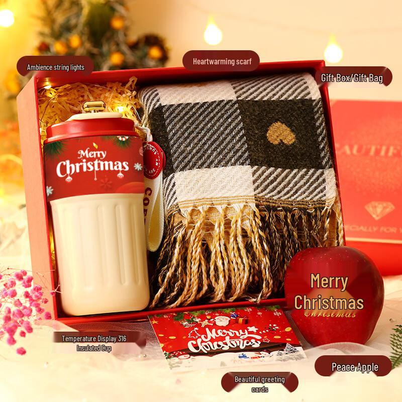 Christmas Gift Set with Digital Mug & Scarf Set 43