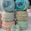 50g Sparkling Hair Gradient Mixed Yarn,multiple Strands Soft Fancy Mixed,DIY Hats,bags,woven Crocheted Dolls,hand Account Yarn
