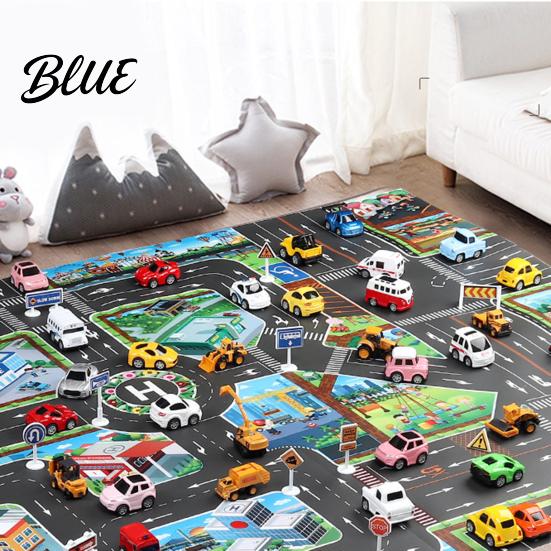 Game Pad Comfortable Play Place Mat Traffic Toy Playing Waterproof Educational Parking Baby Pattern Accessories
