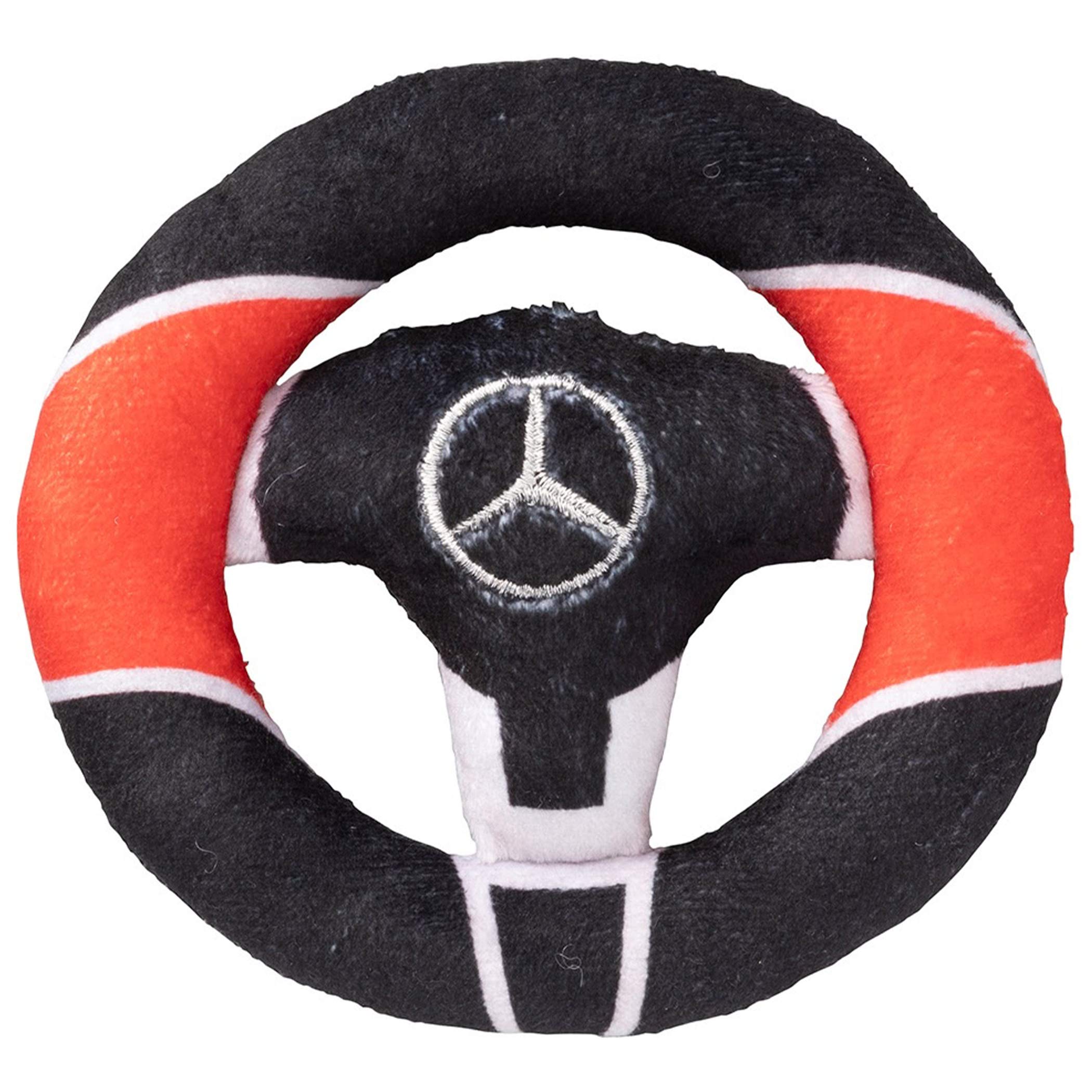 

[Mercedes-Benz Collection] Genuine Dog Toy Steering Wheel, Red