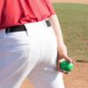 Adult Baseball Belt Elastic Band Adjustable Length Imitation Leather Baseball Softball Belt Unisex Vibrant Color Waistband