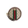 Ophidia Logo Canvas Wristlet Handbag Clutch Coin Purse Women Handbags Ebony 574841-96IWG-8745