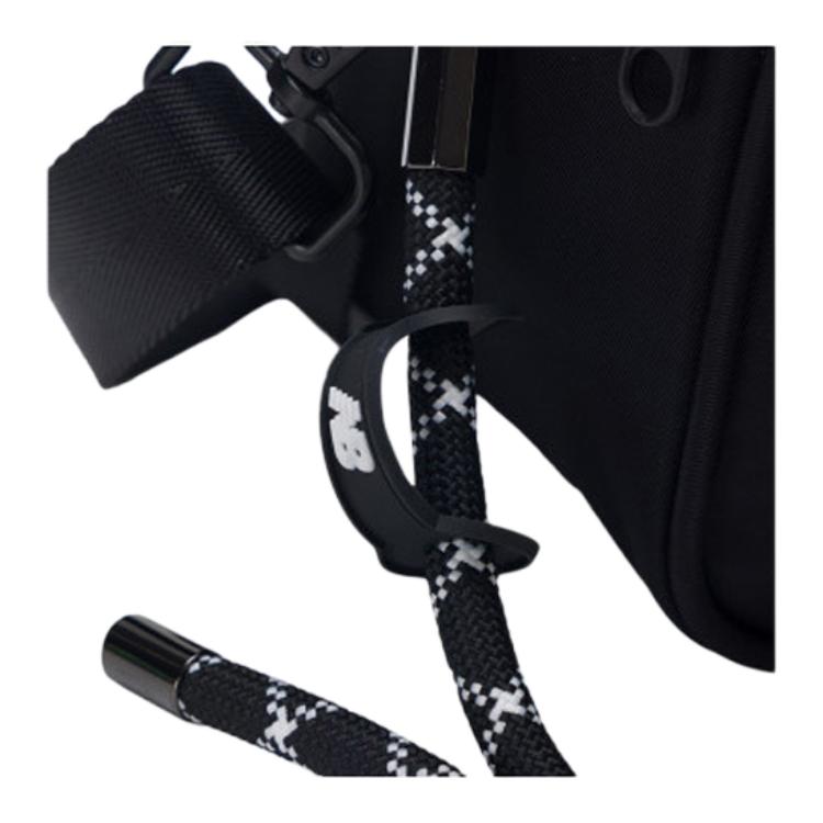 New New Balance NB Fabric Crossbody Bag Trumpets Unisex Black LAB52404-BK