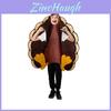 Turkeycostume For Adults And Kids With Polyester Fabric For Stage Performance And Party Decor