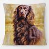 European Great Hunting Dogs Drahthaars Black Labrador Dog Poster Animals Painting Cushion Covers Decorative Pillowcase For Sofa