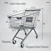 Multi-Purpose Shopping Cart for Home and Mall Use
