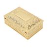 Vintage Jewelry Box Carved Elegant Colorfast Zinc Alloy Soft   Lining Trinket Storage Box for Dressing Table Shelf