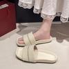 Platform Heightened Sandals and Slippers New Summer Explosive Wear Rhinestone Ultra-soft High-end Slip-on Beach Slippers