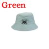 Unisex Embroidered Cute Dog Foldable Bucket Hat Beach Sun Hat Street Headwear Outdoor Cap Men and Woman Hat