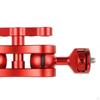 360° Arm Hand Extension Adapter Mount w/Two Ballheads for Camera Acc