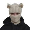 Winter Face Mask Ski Mask Warm Knitted Balaclava for Men Womens Windproof Face Cover for Outdoor Party