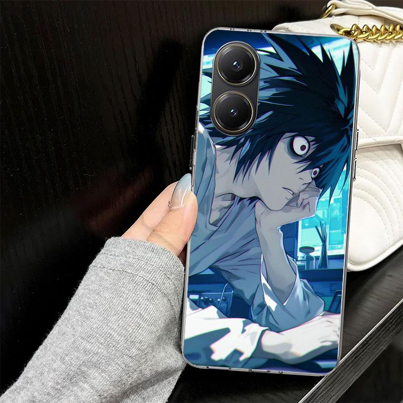 N-Note D-Death L Lawliet Case for Xiaomi Poco X7 F7 Ultra X6 F6 F5 X5 Pro X3 Nfc Phone Cover X4 F4 Gt F3 M6 M5S M3 Silicone Fund