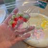 Colored Cat Paw Sequins Maltose Pinch Toy Soft TPR Anti-stress Stress Relief Slow Rebound Elastic Squeezing Stress Relief