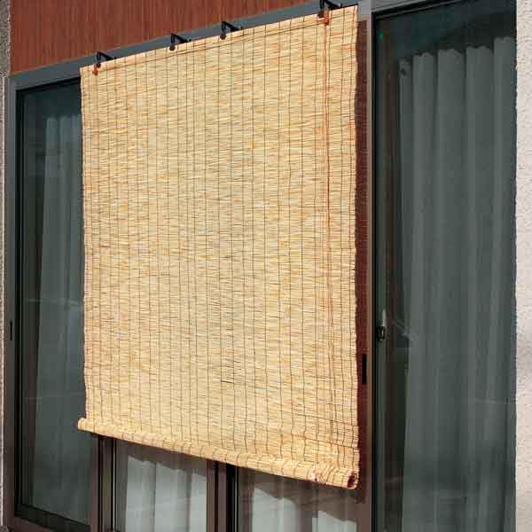 Marukin Reed Blinds, Honma Long, Width 96cm x Length 180cm, 352605