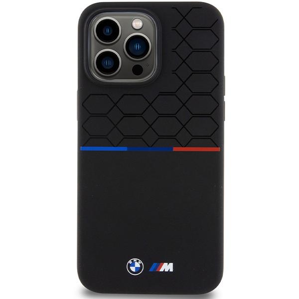 Bmw Bmhmp15X22Smpk Iphone 15 Pro Max6.7 Czarny/Black Hardcase M Silicone Pattern Magsafe