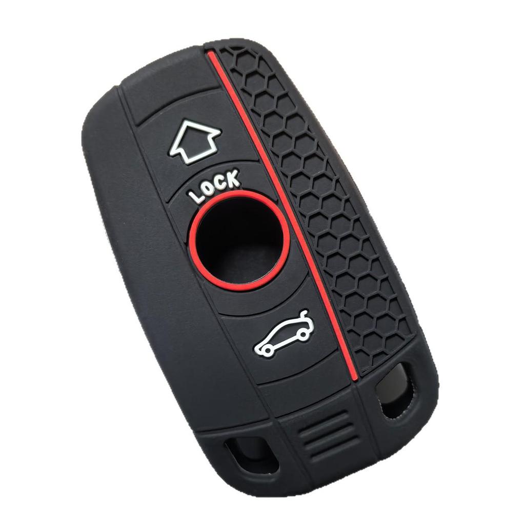Waben-Silikon-Schlüsselabdeckung für BMW 3er/5er Serie, X1/X2/X3, 530, X6, Z4 - Anti-Drop Schutz