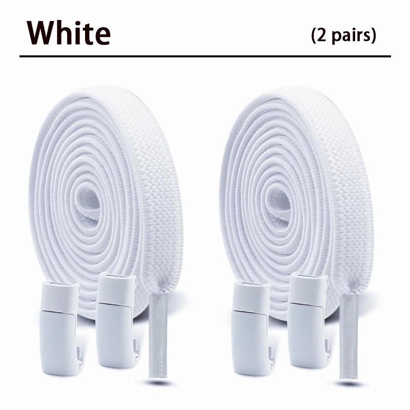 2 Paar Neue Magnetische Schnürsenkel Ohne Binden Elastische Schnürsenkel Sneaker Keine Schnürsenkel zum Binden Kinder Erwachsene Breite Schnürsenkel Schuhzubehör
