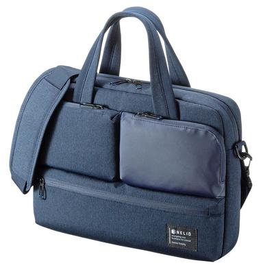 Sanwa Supply Casual PC Bag Compatible with Inch Wide Navy 13.3 BAG-CA11NV