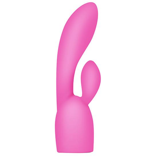Sleeve Cover Vibrator Massager Rabbit Ear Design Silicone G Spot Vibration Hat for Couple