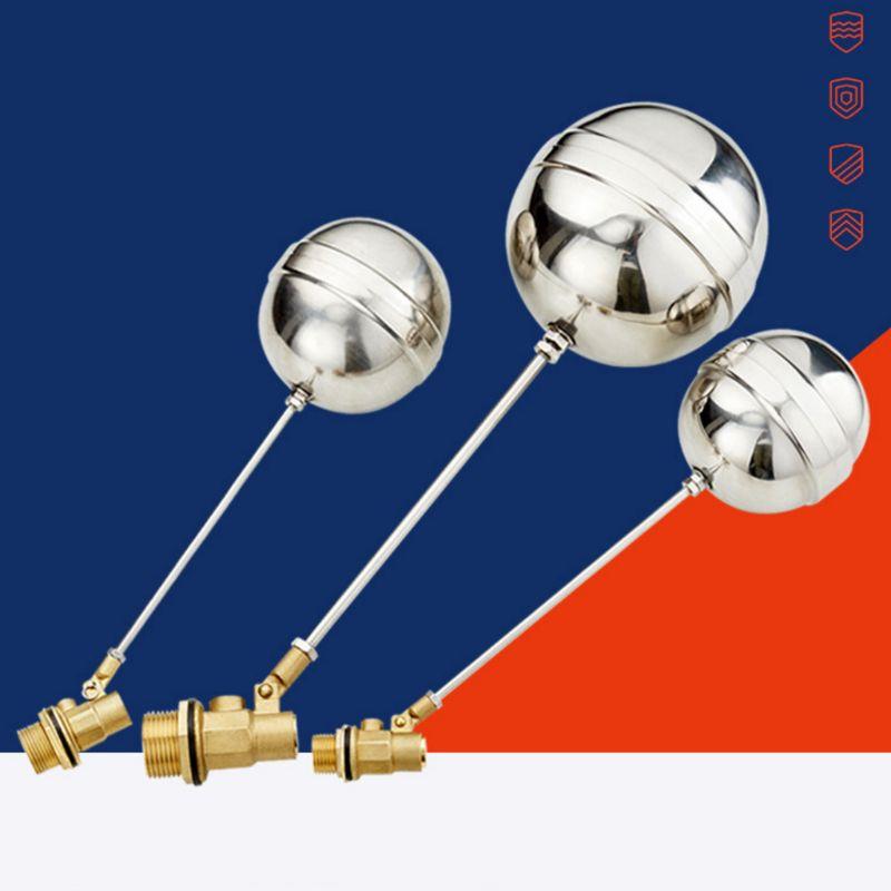 DN15 DN20 DN25 Male Thread Water Sensor Float Adjustable Floating Ball for Valve for Hydraulics, Pneumatics & Plumbing