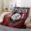 AFC Ajax poster  FlAannel Blanket, High quality Comfortable for All Seasons, Home Decor, Warmth and Comfort