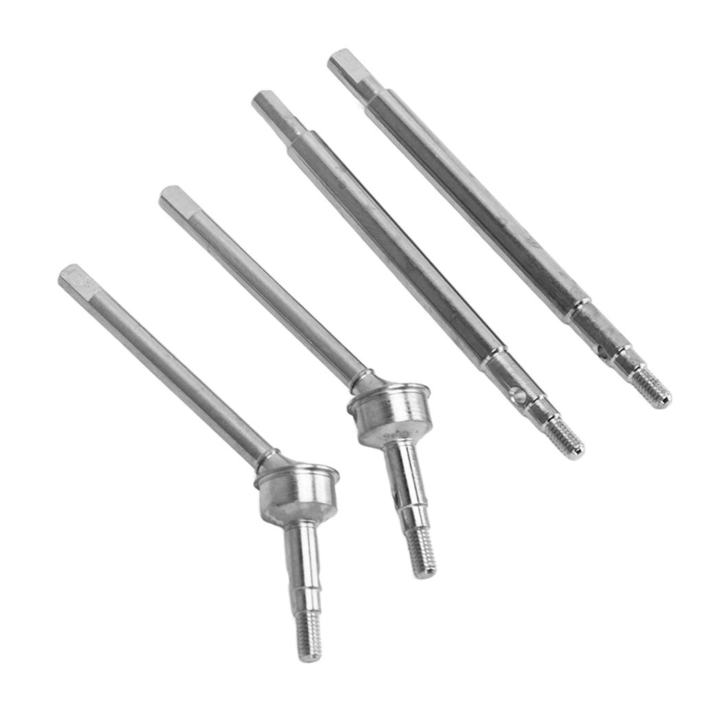 RC Car Front Rear CVD Drive Shaft Brass Extension Drive Adapter Combiner Driveshaft for Traxxas