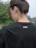 Elssibeui Mini Label Crop T-Shirt_Black