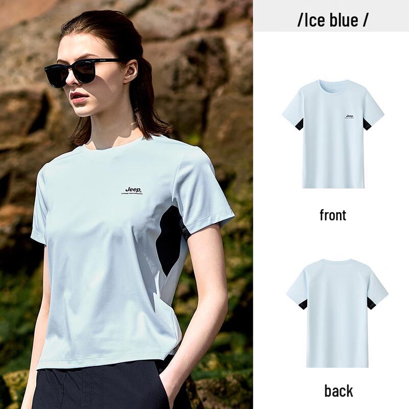 Jeep Women s Quick-Dry Short Sleeve T-Shirt M