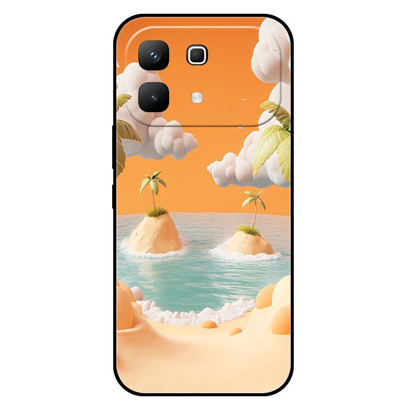 For Infinix Note 60 5G Case Cute Animal Fashion Flower Silicone Phone Case For Infinix Note60 X6879 Lens Protect Soft TPU Cover
