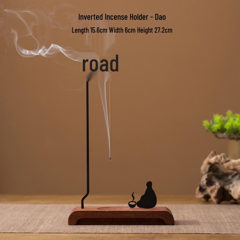 Creative Inverted Sandalwood & Agarwood Incense Burner Stand - Dao Ya Tea Incense Holder