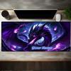 1PC Custom Name Purple Dragon Fantasy Art Mouse pad, keyboard and mouse desk pad, for computer notebook  Birthday Gift For Any Room Or Office