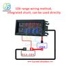 0.28" Dual LED Display 4-digit Mini Digital Voltmeter Ammeter Amp Volt Voltage Current Meter Tester Detector DC 200V 100V 10A