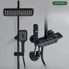 LANGZHIWEN Piano Style Shower Faucet Set