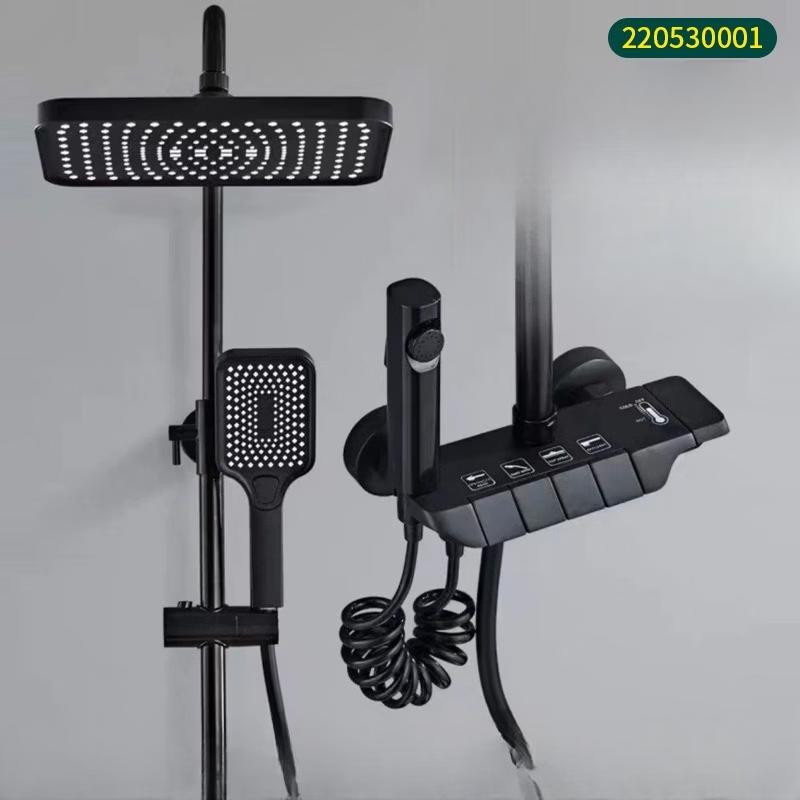 

LANGZHIWEN Piano Style Shower Faucet Set