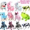 1/2Pcs Toy Dog Adorable Dalmatian Interactive Light Electric Musical Puppy Bionic Walking Dynamic Music For Small Babies Infant