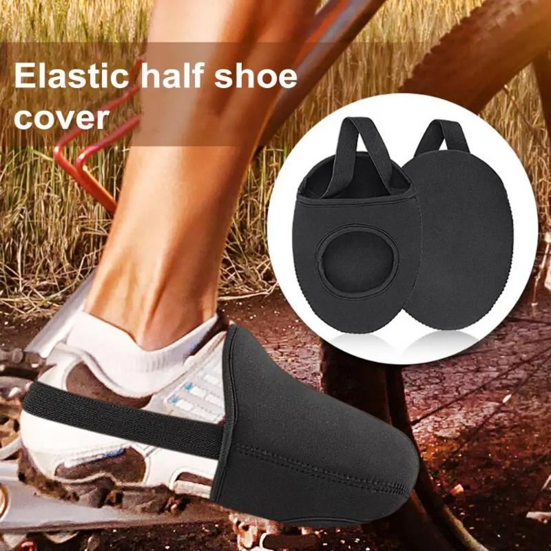 Riding Toe Cap Elastic Band Anti-slip, Wind-proof and Waterproof Outdoor Riding Toe Cap Protective Cover Half Palm Shoe Cover