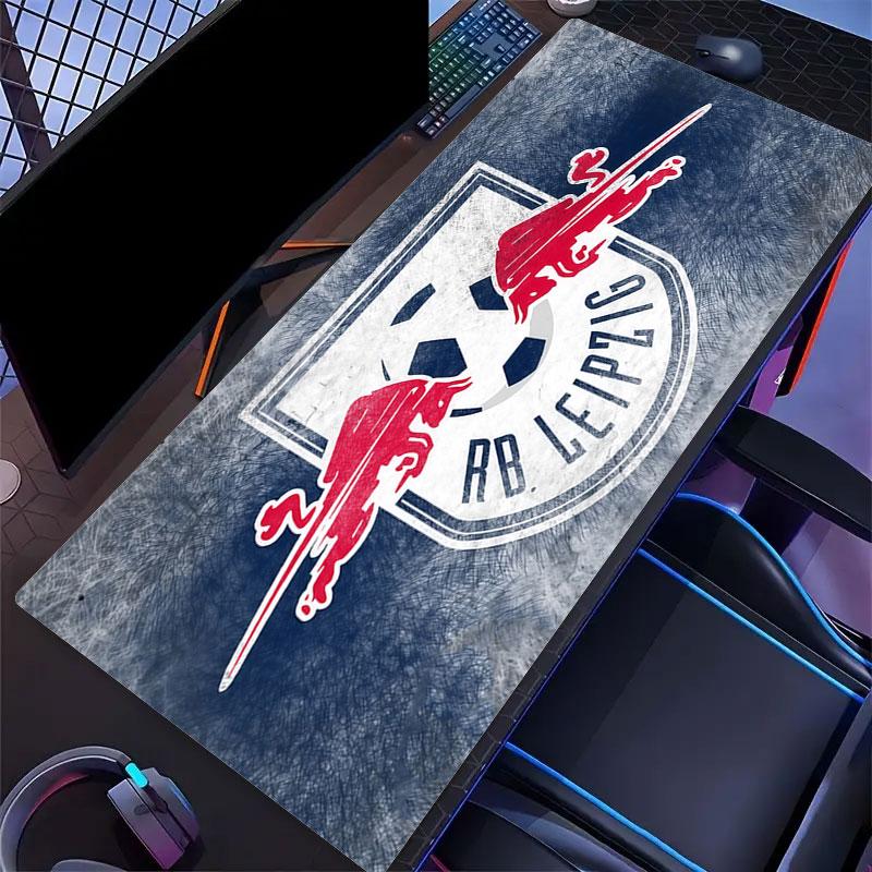 RB Leipzig Mouse Pad, Large Gaming Desk Mat, Non-slip XXL Mousepad for Laptop & Tablet, Mini PC Playmat with Stitched Edges