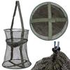 Fishing Net Collapsible Fish Trap Foldable Landing Net for Crab Fish Lobster Storage Cage Fish Shrimp Mesh Cage Fishing Basket