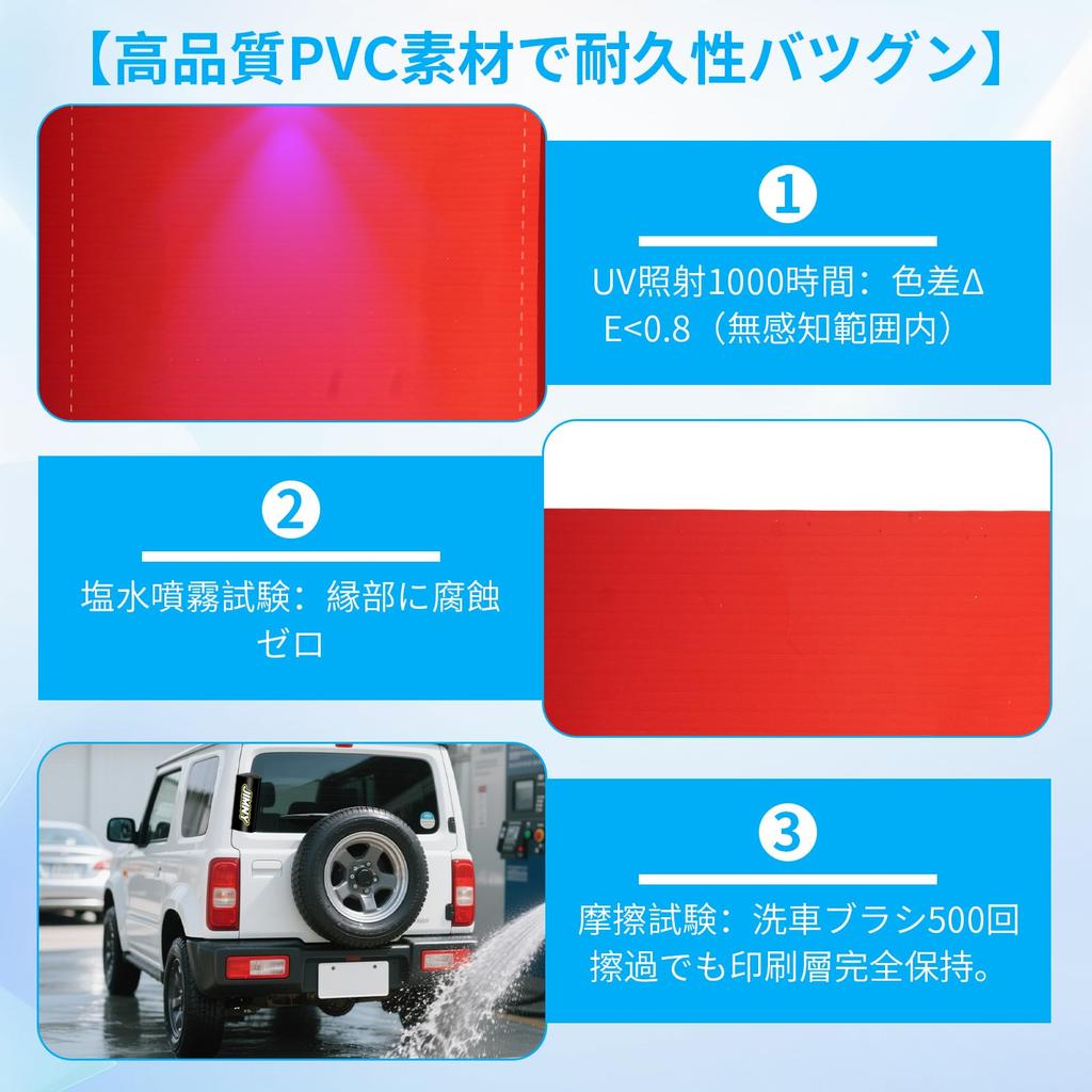 UmeMart Jimney Sticker, Team Support Sticker, Waterproof 3M Tape, Super Durable, Special Design for