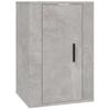 2 Piece TV Cabinet Set Concrete Grey Particleboard