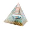6cm Energy Generator Orgonite Pyramid for Positive Energy Healing Crystal Pyramid Meditation