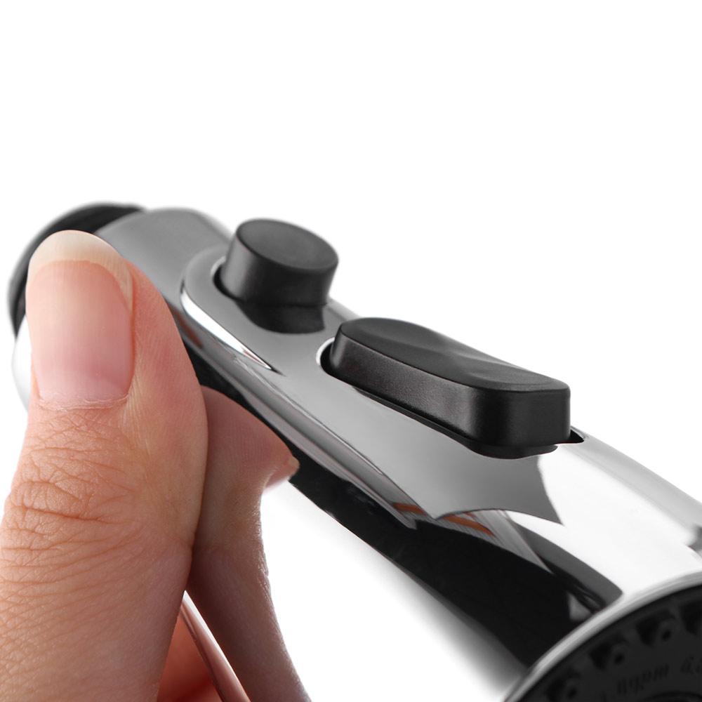 Universal Plastic Pull Out Faucet 3 in 1 Handheld Water Tap Attachment Convenient Rotatable Pull Out Spray Head Kitchen Faucet