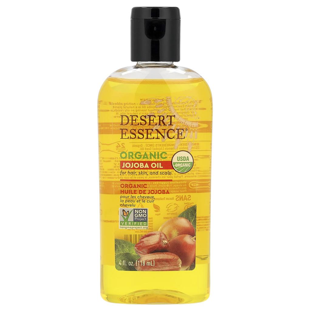 Organic Jojoba Oil, 118 Ml (4 Fl Oz)