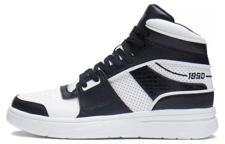 Li Ning Skateboard Shoes Women s High Top Black ABCS098-2 37