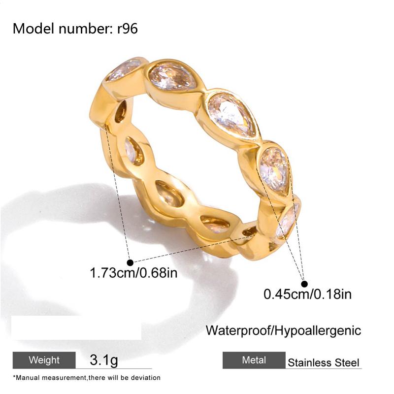2024 New Fashion Gold Color Snake Rings For Women Vintage Zircon Pearl Geometric Hollow Ring Retro Wedding Party Jewelry 6&gold