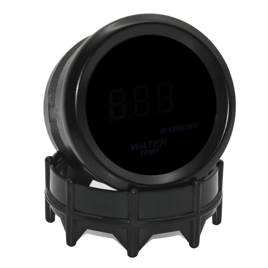 52mm Water Temperature Gauge 40-150 Celsius Water Temp Gauge Car Meter Sensor 1/8NPT 10mm for Gasoline Racing Car 12V Temp