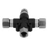 1 8   3 way Airbrush Air Hose Manifold Adaptor Splitter Tattoo Spray Connector